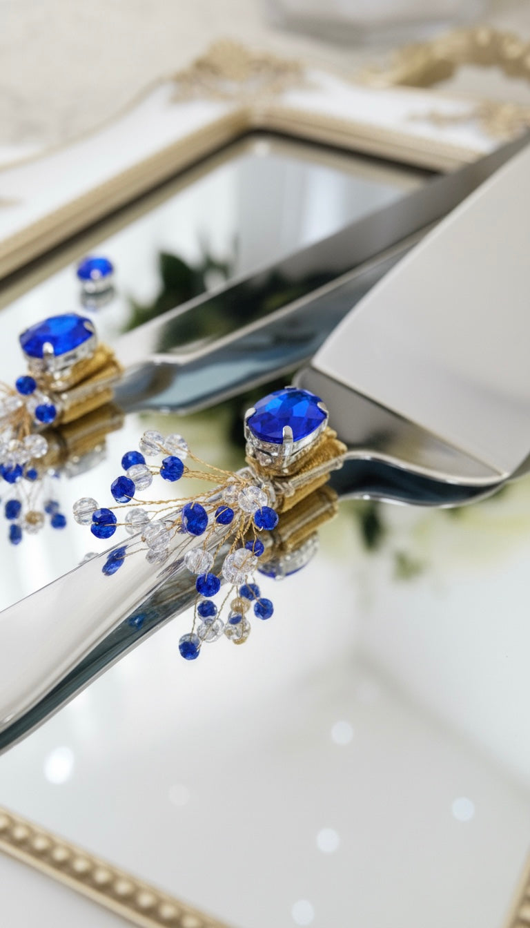 Juego de cuchillos para torta