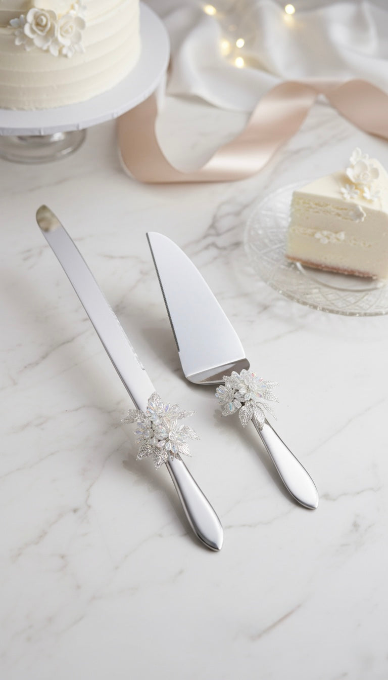 Juego de cuchillos para torta